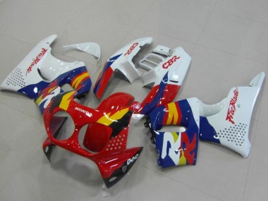 Cheap 1994-1995 Honda CBR900RR 893 Motorcycle Fairings - White Red Blue Yellow Canada