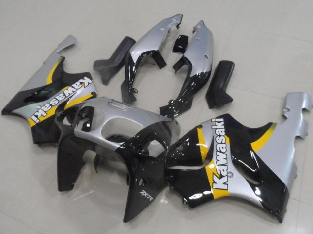 1996-2003 Kawasaki ZX7R Motorcycle Fairings - Silver Glossy Black Yellow Canada