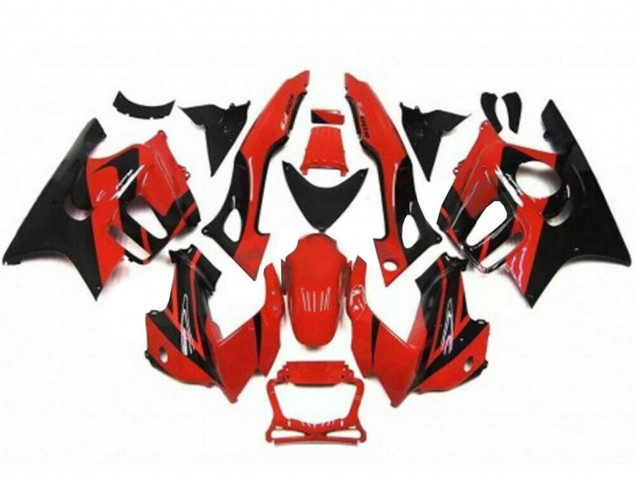 1995-1996 Honda CBR600 F3 Motorcycle Fairing Kit - Red Glossy Black Canada