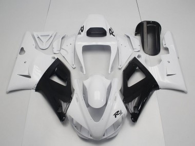 Cheap 1998-1999 Yamaha YZF R1 Motorcycle Fairings - Pearl White Black Canada