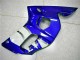 1998-2002 Yamaha YZF R6 Motorcycle Fairings - Blue White Canada