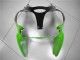 2000-2002 Kawasaki ZX6R Motorcycle Fairing Kits - Green White Black Canada