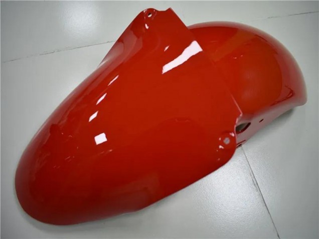 2000-2002 Kawasaki ZX6R Motorcycle Fairings - White Red Glossy Black Canada