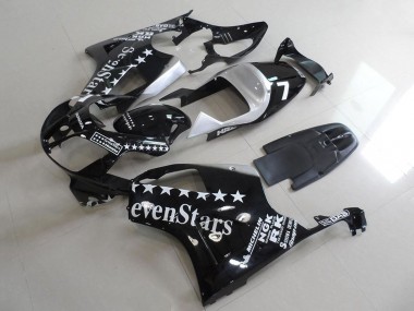 Cheap 2000-2006 Honda VTR1000 Motorcycle Fairings - Glossy Black White SevenStars Canada