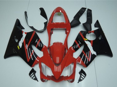 Cheap 2001-2003 Honda CBR600 F4i Bike Fairings - Red Glossy Black Canada