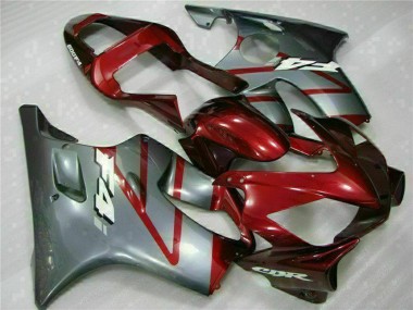 Cheap 2001-2003 Honda CBR600 F4i Motorcycle Fairing Kits - Silver Red Canada
