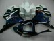 2001-2003 Honda CBR600 F4i Motorcycle Fairings - White Blue Black Stripe Canada