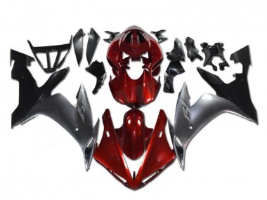 Cheap 2002-2003 Yamaha YZF R1 Motorcycle Fairings - Red Silver Black Canada