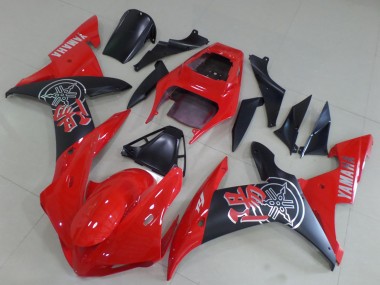 Cheap 2002-2003 Yamaha YZF R1 Motorcycle Fairings - Red Matte Black Canada