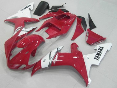 Cheap 2002-2003 Yamaha YZF R1 Motorcycle Fairings - White Red Canada