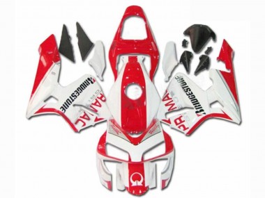 Cheap 2003-2004 Honda CBR600RR Motorcycle Fairings - White Red Pramac Bridgestone Canada