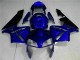 2003-2004 Honda CBR600RR Motorcycle Fairing Kits - Blue Glossy Black Canada