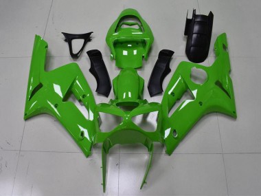 Cheap 2003-2004 Kawasaki ZX6R Motorcycle Fairing - Green Canada