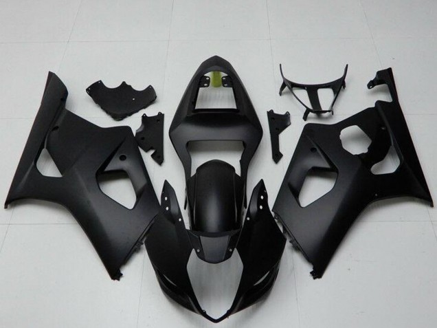 2003-2004 Suzuki GSXR 1000 Motorcycle Fairing - Matte Black Canada
