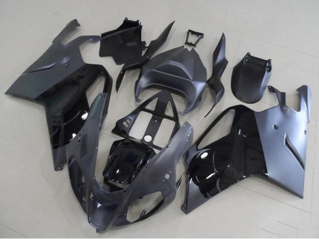 2003-2006 Aprilia RSV1000 Motorcycle Fairings - Glossy Black Grey Canada