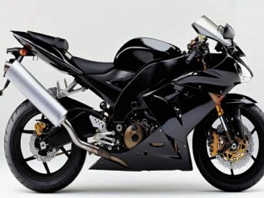 Cheap 2004-2005 Kawasaki ZX10R Motorcycle Fairings - Glossy Black Matte Black Canada