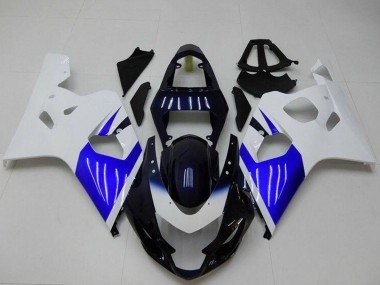 Cheap 2004-2005 Suzuki GSXR 600/750 Bike Fairings - White Blue Black Canada