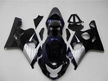 Cheap 2004-2005 Suzuki GSXR 600/750 Motorcycle Fairings - Glossy Black Silver Blue Canada