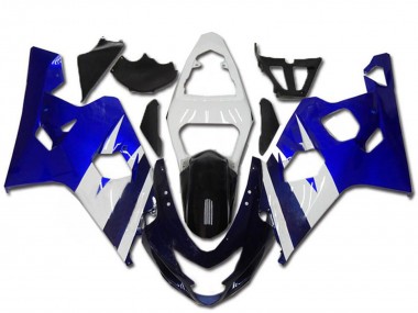 Cheap 2004-2005 Suzuki GSXR 600/750 Motorcycle Fairing Kits - White Blue Black Canada