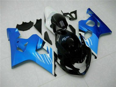Cheap 2004-2005 Suzuki GSXR 600/750 Motorcycle Fairings - White Blue Black Canada