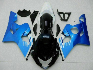 Cheap 2004-2005 Suzuki GSXR 600/750 Motorcycle Fairings - White Blue Black Canada