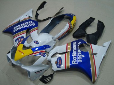Cheap 2004-2007 Honda CBR600 F4i Motorcycle Fairings - White Blue Yellow Rothmans Canada