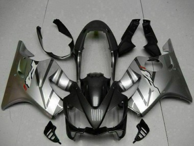 Cheap 2004-2007 Honda CBR600 F4i Motorcycle Fairings - Silver Matte Black Canada