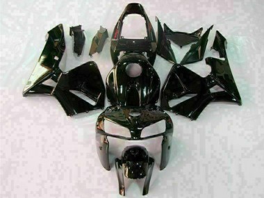 Cheap 2005-2006 Honda CBR600RR Motorcycle Fairings - Glossy Black White Canada