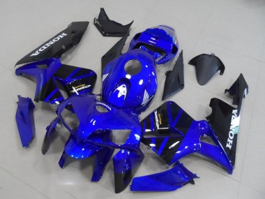 Cheap 2005-2006 Honda CBR600RR Motorcycle Fairing Kits - Blue Black Canada