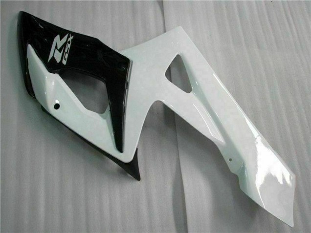 2005-2006 Suzuki GSXR 1000 Motorcycle Fairings - White Glossy Black Canada