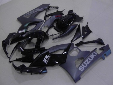 Cheap 2005-2006 Suzuki GSXR 1000 Motorcycle Fairings Kit - Glossy Black Matte Black Canada
