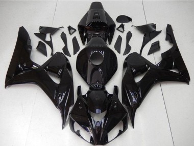 Cheap 2006-2007 Honda CBR1000RR Motorcycle Fairings - Glossy Black Canada