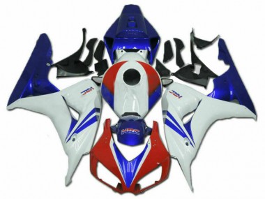 Cheap 2006-2007 Honda CBR1000RR Motorcycle Fairing Kits - White Red Blue HRC Canada