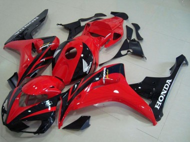 Cheap 2006-2007 Honda CBR1000RR Motorcycle Fairing Kits - Red Glossy Black Canada