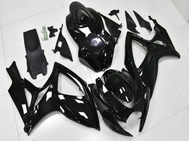 Cheap 2006-2007 Suzuki GSXR 600/750 Bike Fairings - Glossy Black Canada