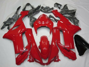 Cheap 2007-2008 Kawasaki ZX6R Motorcycle Fairings - Red Canada