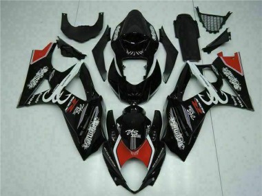 Cheap 2007-2008 Suzuki GSXR 1000 Motorcycle Fairings - Glossy Black Red White Canada