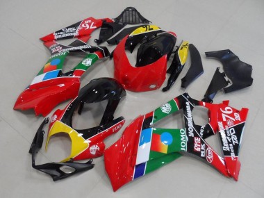 Cheap 2007-2008 Suzuki GSXR 1000 Motorcycle Fairings - Red Yellow Black Blue White Green Canada