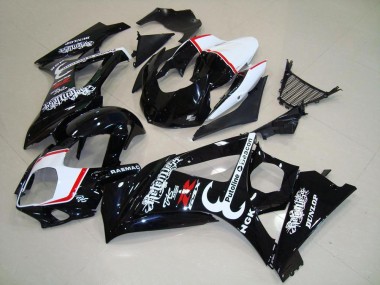 Cheap 2007-2008 Suzuki GSXR 1000 Motorcycle Fairings - Glossy Black Red Relentless Canada