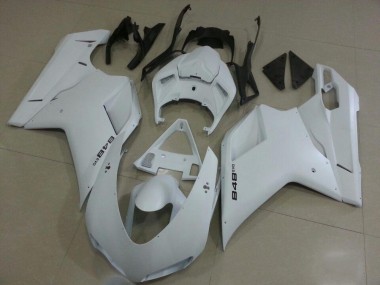 Cheap 2007-2014 Ducati 848 Motorcycle Fairings - White Canada
