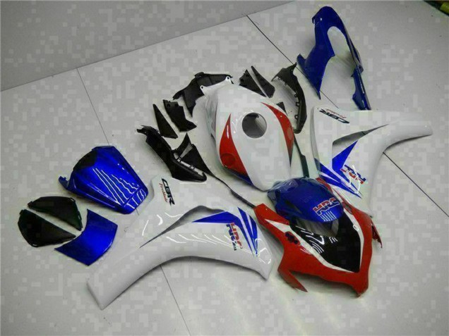 2008-2011 Honda CBR1000RR Bike Fairings - White Red Blue HRC Canada