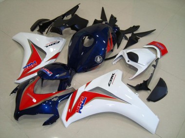 Cheap 2008-2011 Honda CBR1000RR Motorcycle Fairings - White Red Blue HRC Canada