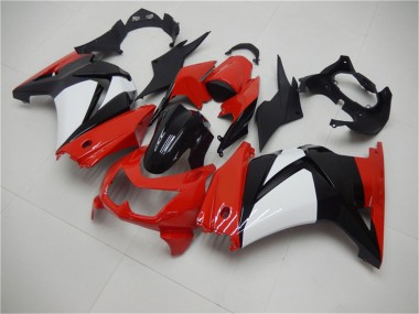 Cheap 2008-2012 Kawasaki EX250 Motorcycle Fairings - Red White Black Canada