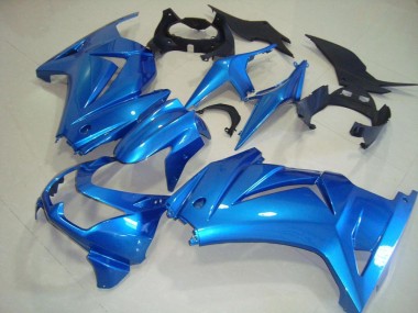 Cheap 2008-2012 Kawasaki ZX250R Motorcycle Fairings - Light Blue OEM Style Canada