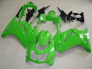 Cheap 2008-2012 Kawasaki ZX250R Motorcycle Fairings - Green Canada