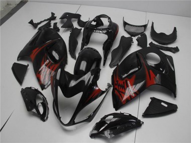 Cheap 2008-2020 Suzuki GSXR 1300 Hayabusa Motorcycle Fairings - Glossy Black Red Canada