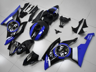 Cheap 2008-2016 Yamaha YZF R6 Bike Fairings - White Blue Glossy Black Canada