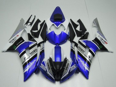 Cheap 2008-2016 Yamaha YZF R6 Motorcycle Fairings - White Blue Silver Black Monster ENEOS Yamalube Semakin Didepan Canada