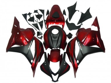 Cheap 2009-2012 Honda CBR600RR Motorcycle Fairings - Red Matte Black Canada