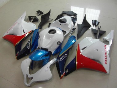 Cheap 2009-2012 Honda CBR600RR Motorcycle Fairing - White Blue Red Glossy Black Canada
